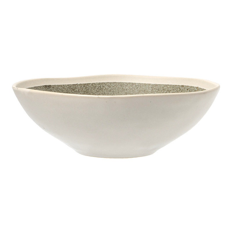 4 - Piece 6.1 - Inch Ceramic Bowl Set: Artistic Textured Design for Distinctive Dining Experiences